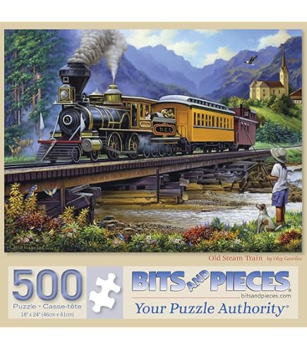 Amazon.com: RoseArt Bigelow Illustrations Canyon Express 500 Piece